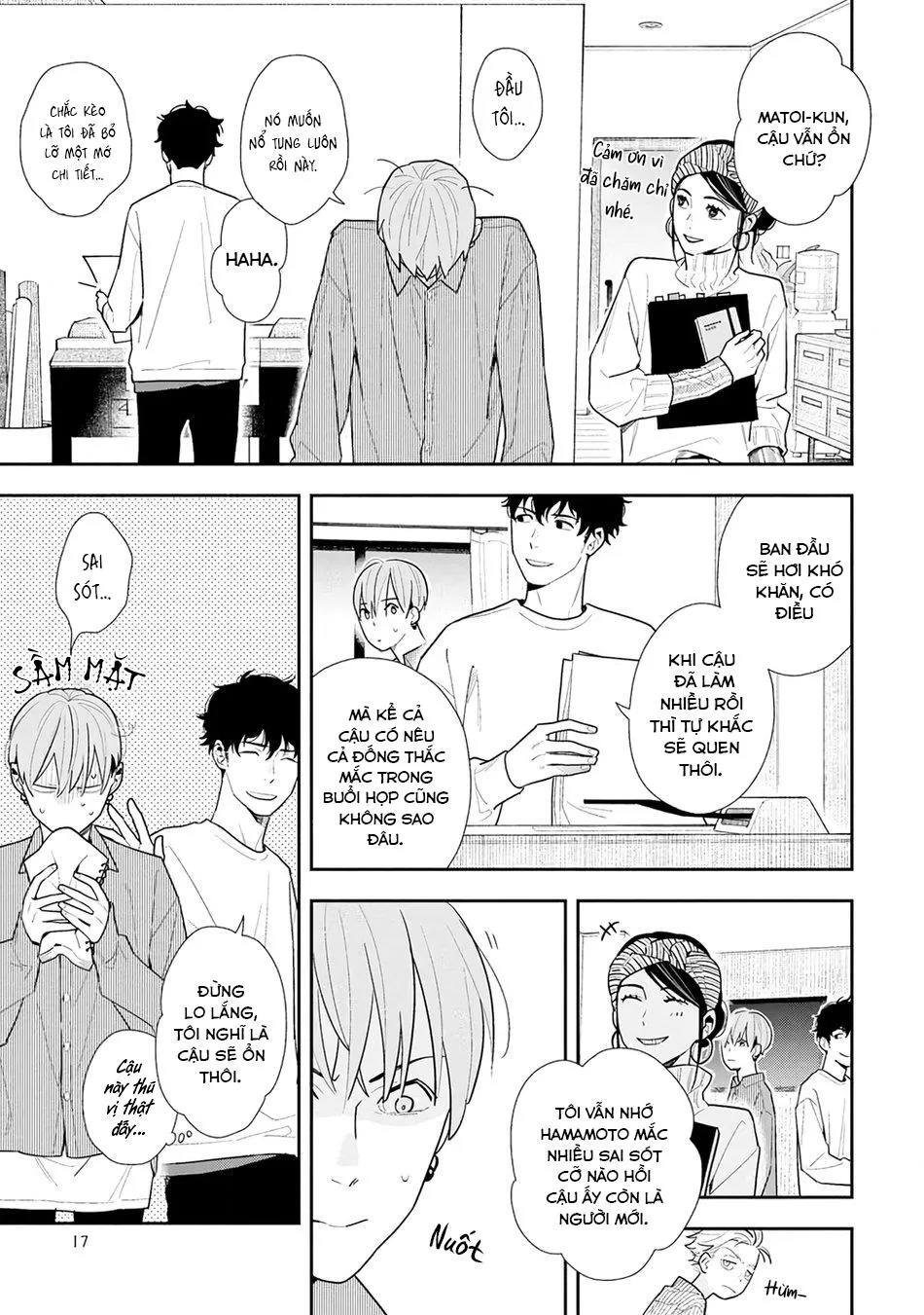 (END) Hổ Phách Trên Mặt Biển Chapter 1 Trang 19