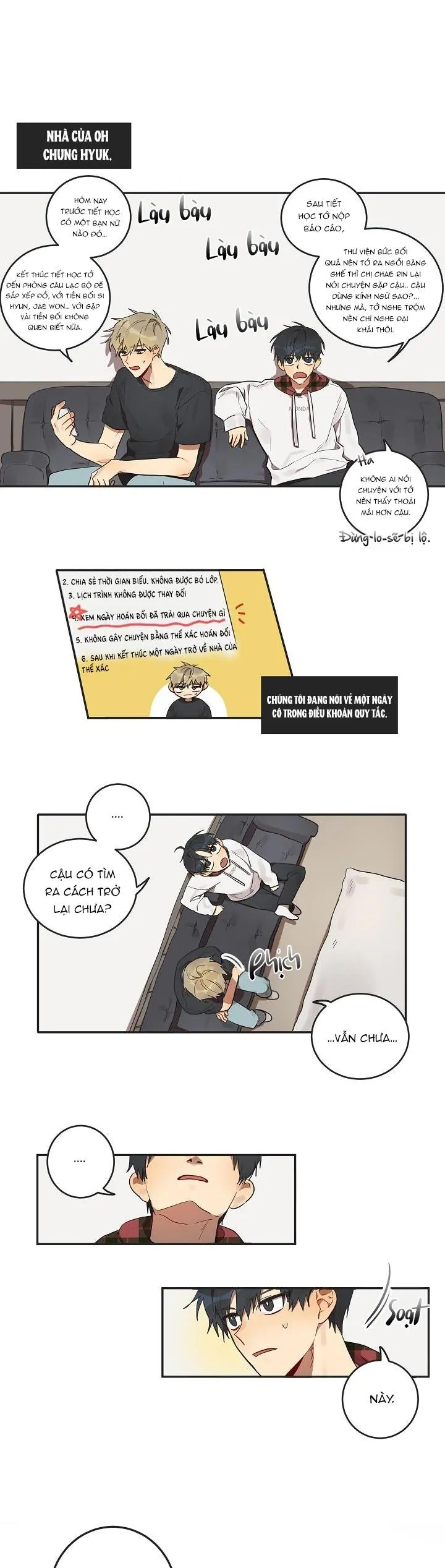 Hoán Đổi Linh Hồn Chapter 3 Trang 12