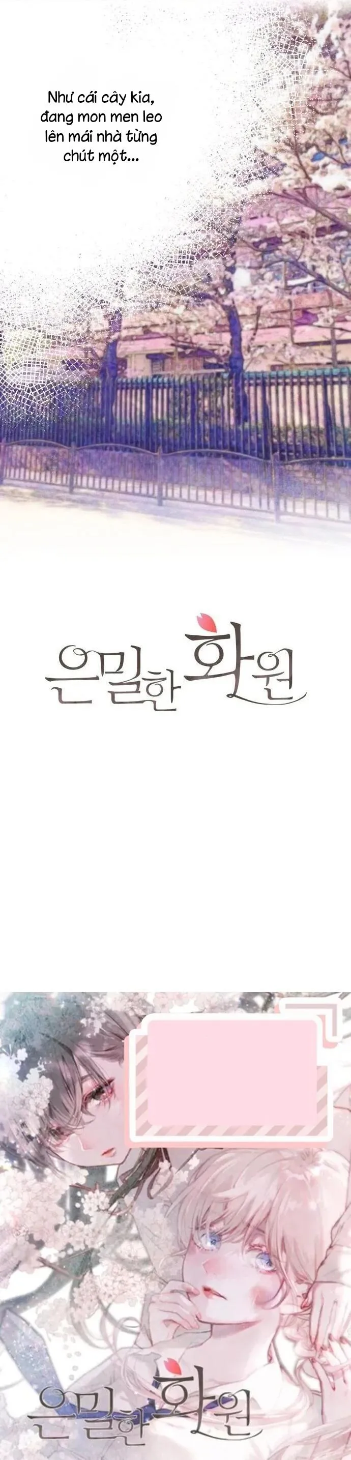 [HOÀN] Khu Vườn Bí Mật Chapter 0 Trang 3