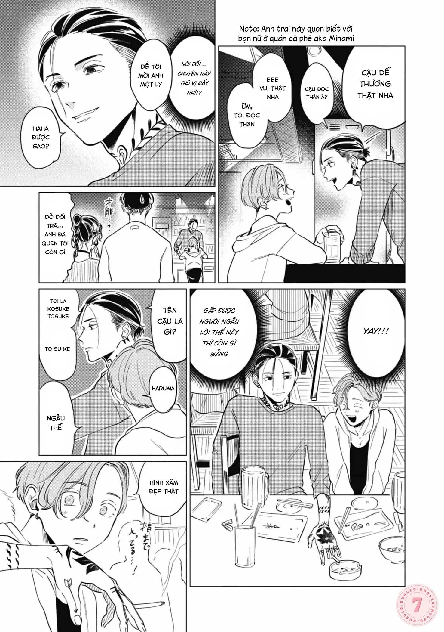 [Hoàn] Irezumi Otoko to Shirigaru Otoko Chapter 1 Trang 8