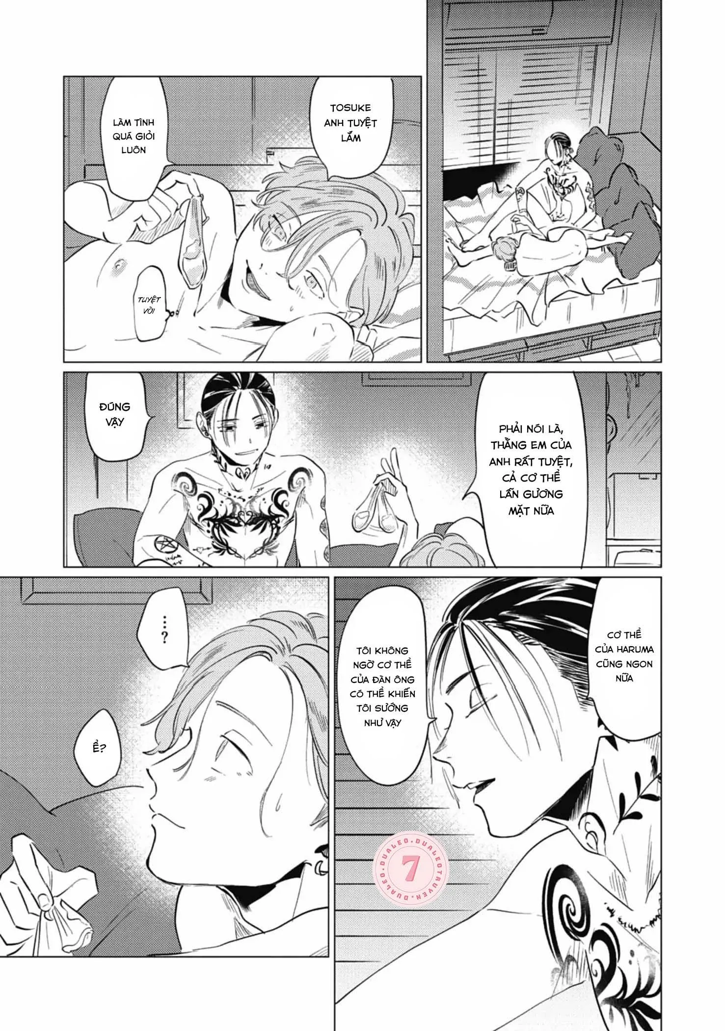 [Hoàn] Irezumi Otoko to Shirigaru Otoko Chapter 1 Trang 24