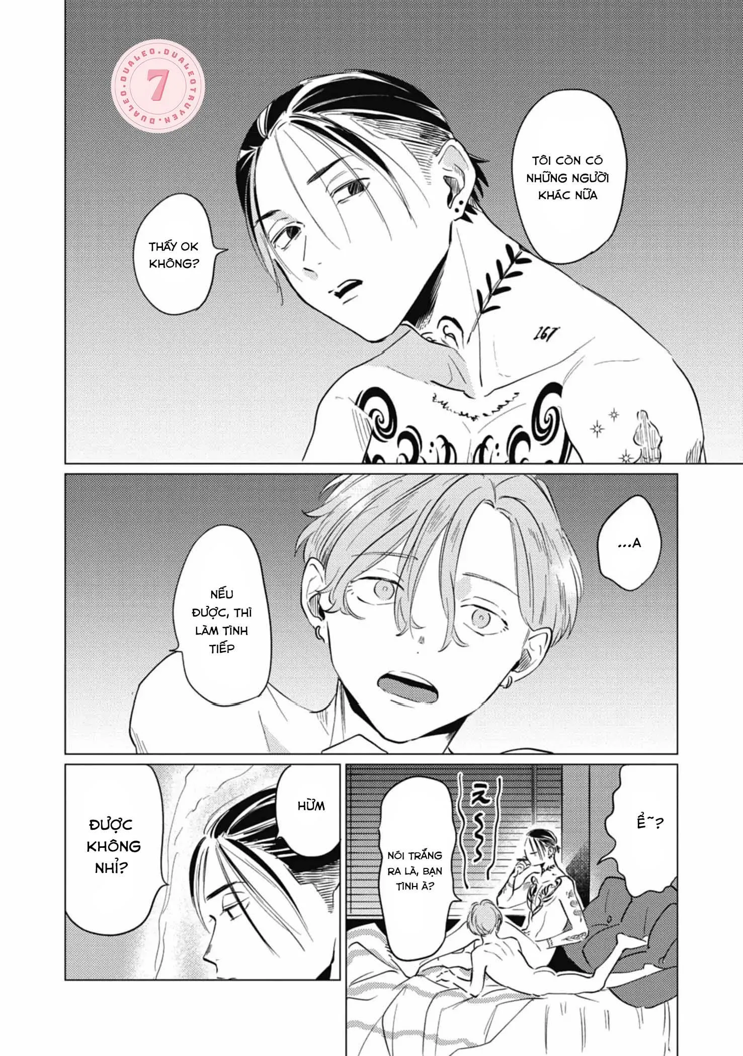 [Hoàn] Irezumi Otoko to Shirigaru Otoko Chapter 1 Trang 27