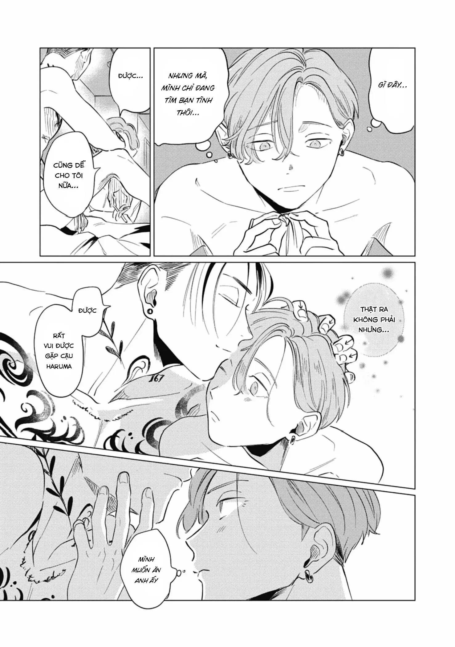 [Hoàn] Irezumi Otoko to Shirigaru Otoko Chapter 1 Trang 28