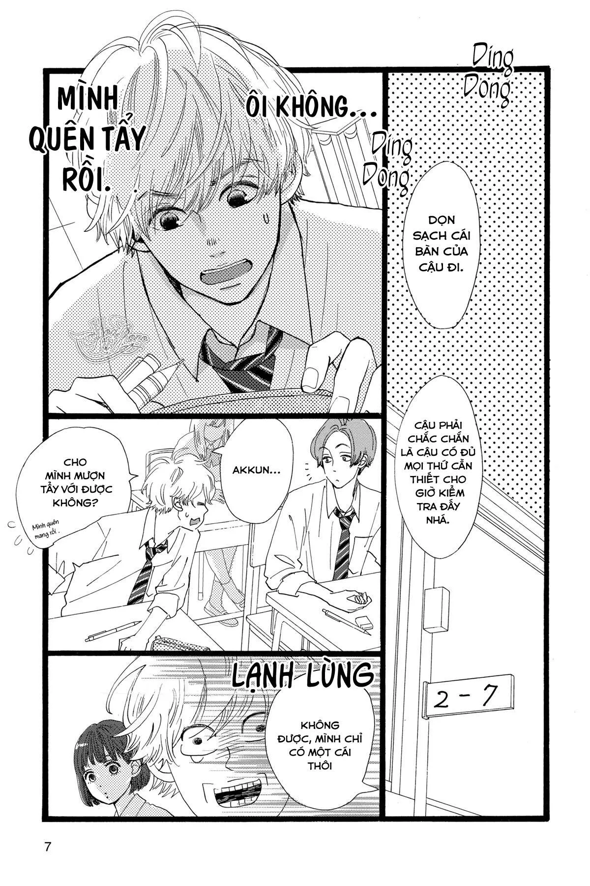 Kieta Hatsukoi Chapter 1 Trang 7