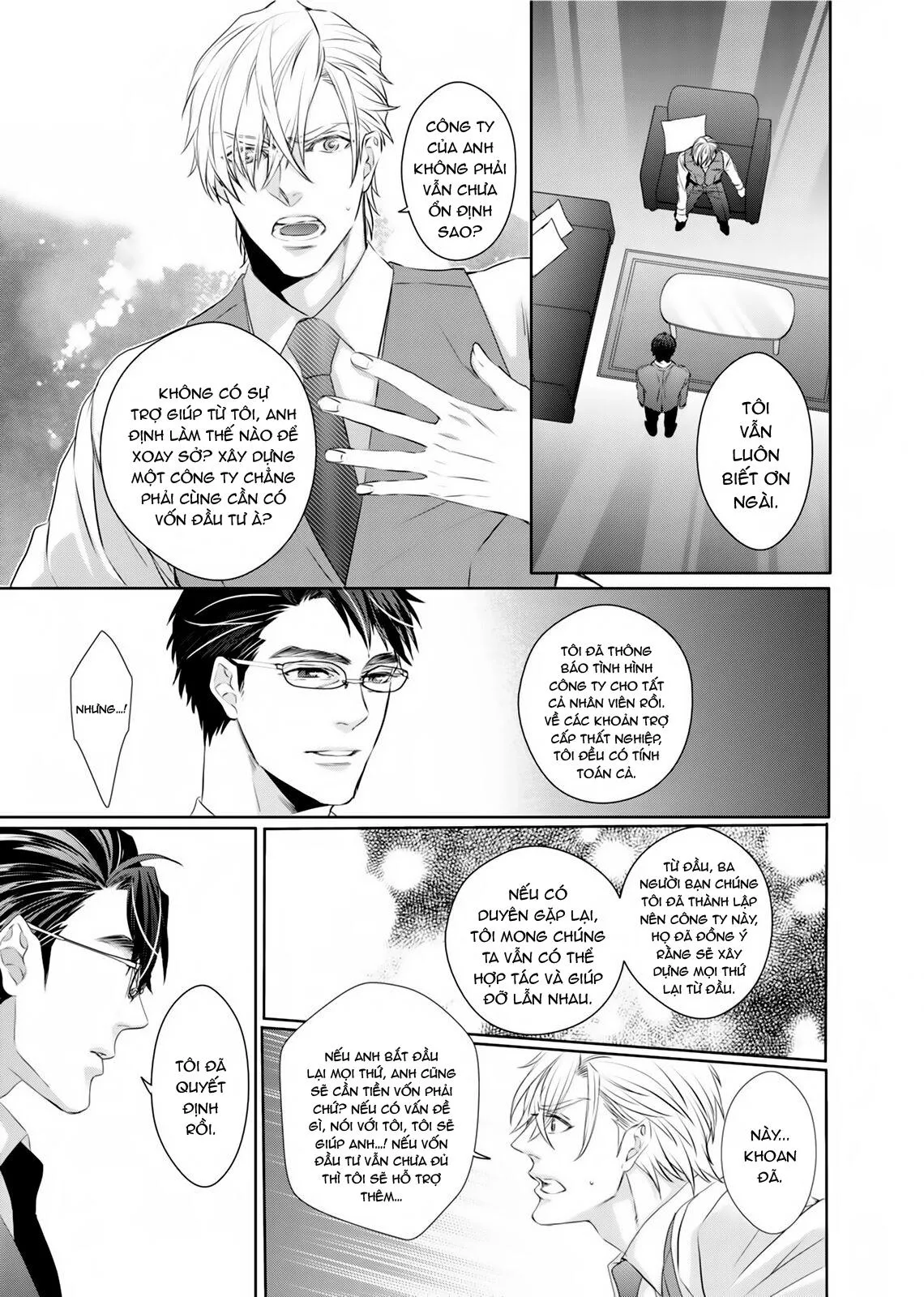 Lời nói dối và tình thế tiến thoái lưỡng nan của ngài sói. Chapter 4 Trang 38