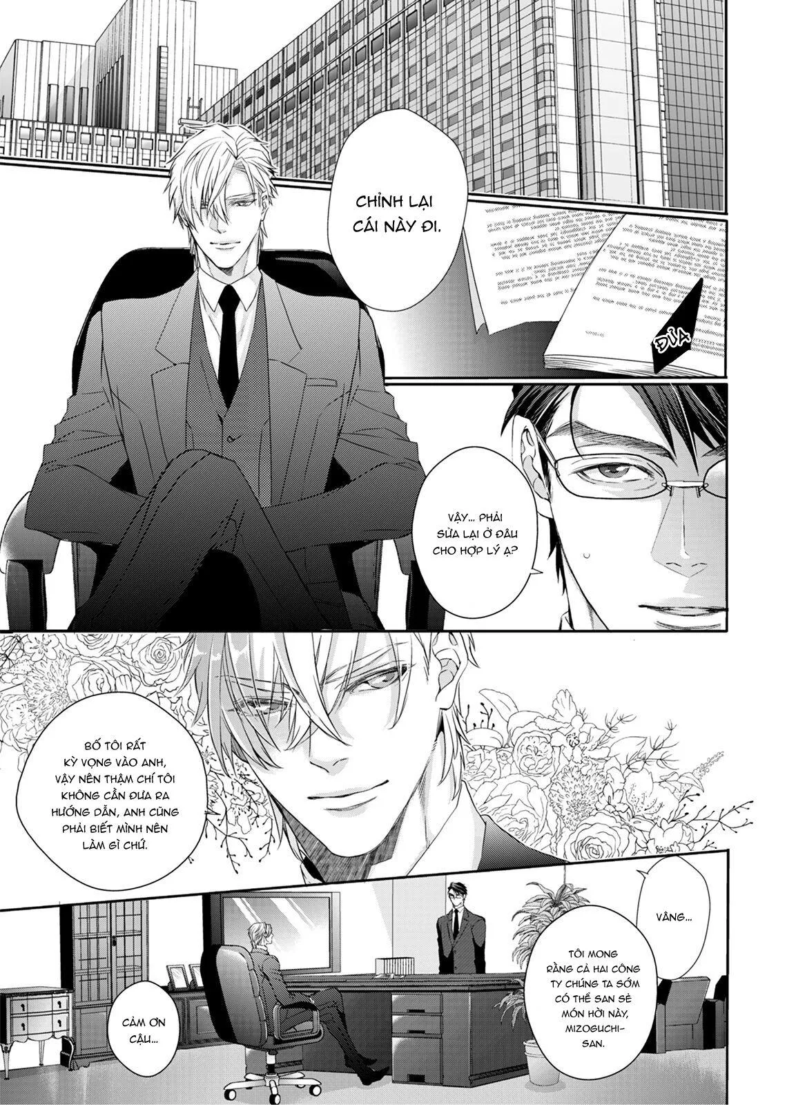 Lời nói dối và tình thế tiến thoái lưỡng nan của ngài sói. Chapter 1 Trang 11