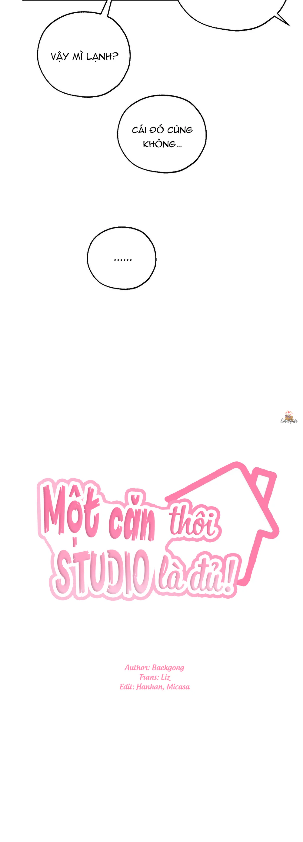 Một Căn Studio Thôi Là Đủ! Chapter 6 Trang 20