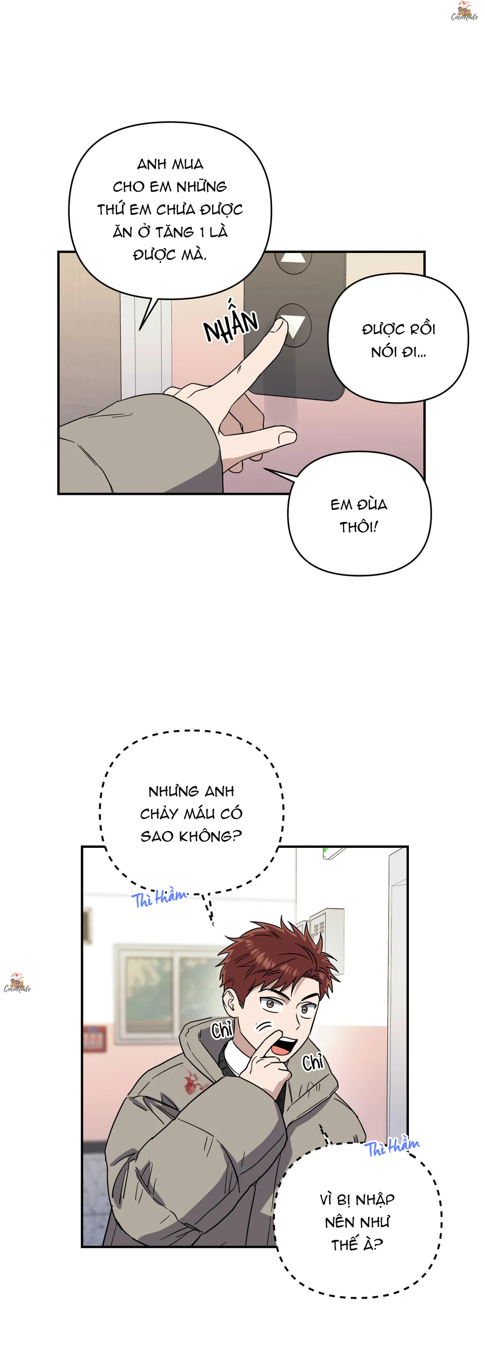 Nghe Nói Có Ma Trong Phòng CLB Chapter 21 Trang 10