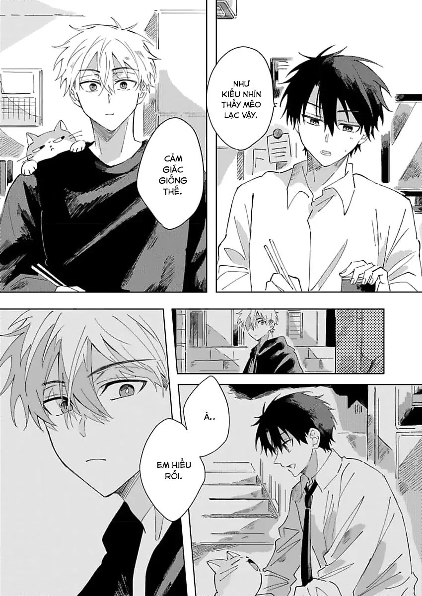 (END) Nhặt Được Một Em Mèo Và Một Cậu Trai Chapter 2 Trang 8