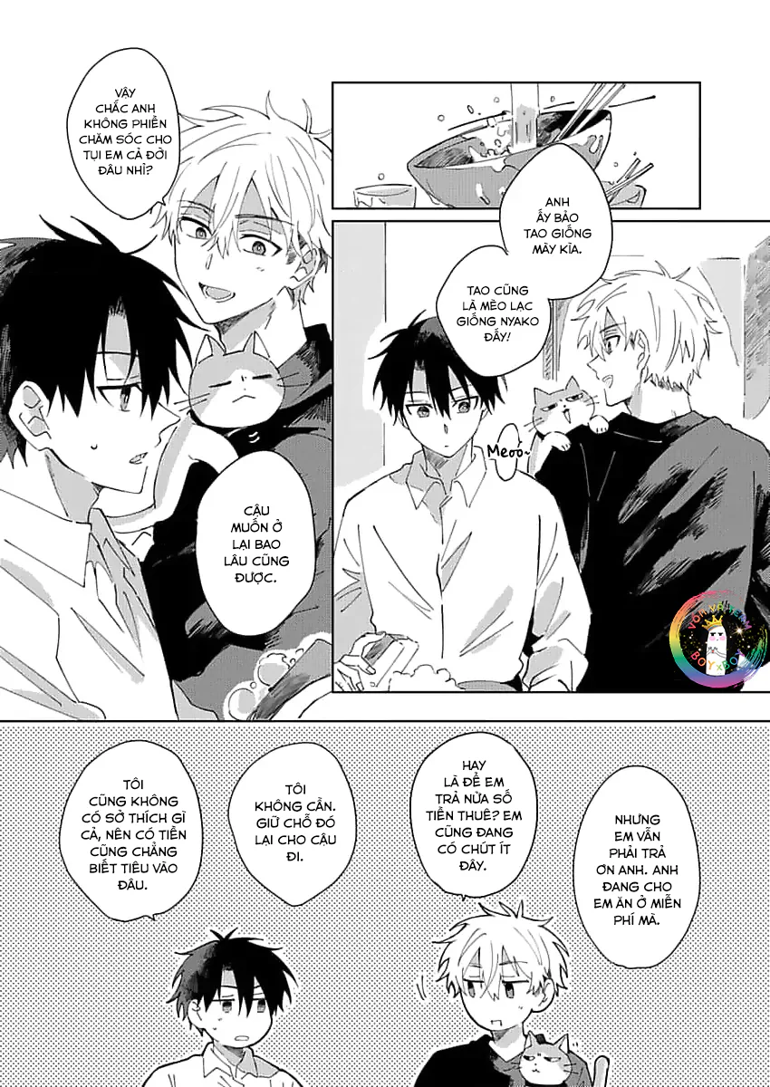 (END) Nhặt Được Một Em Mèo Và Một Cậu Trai Chapter 2 Trang 9