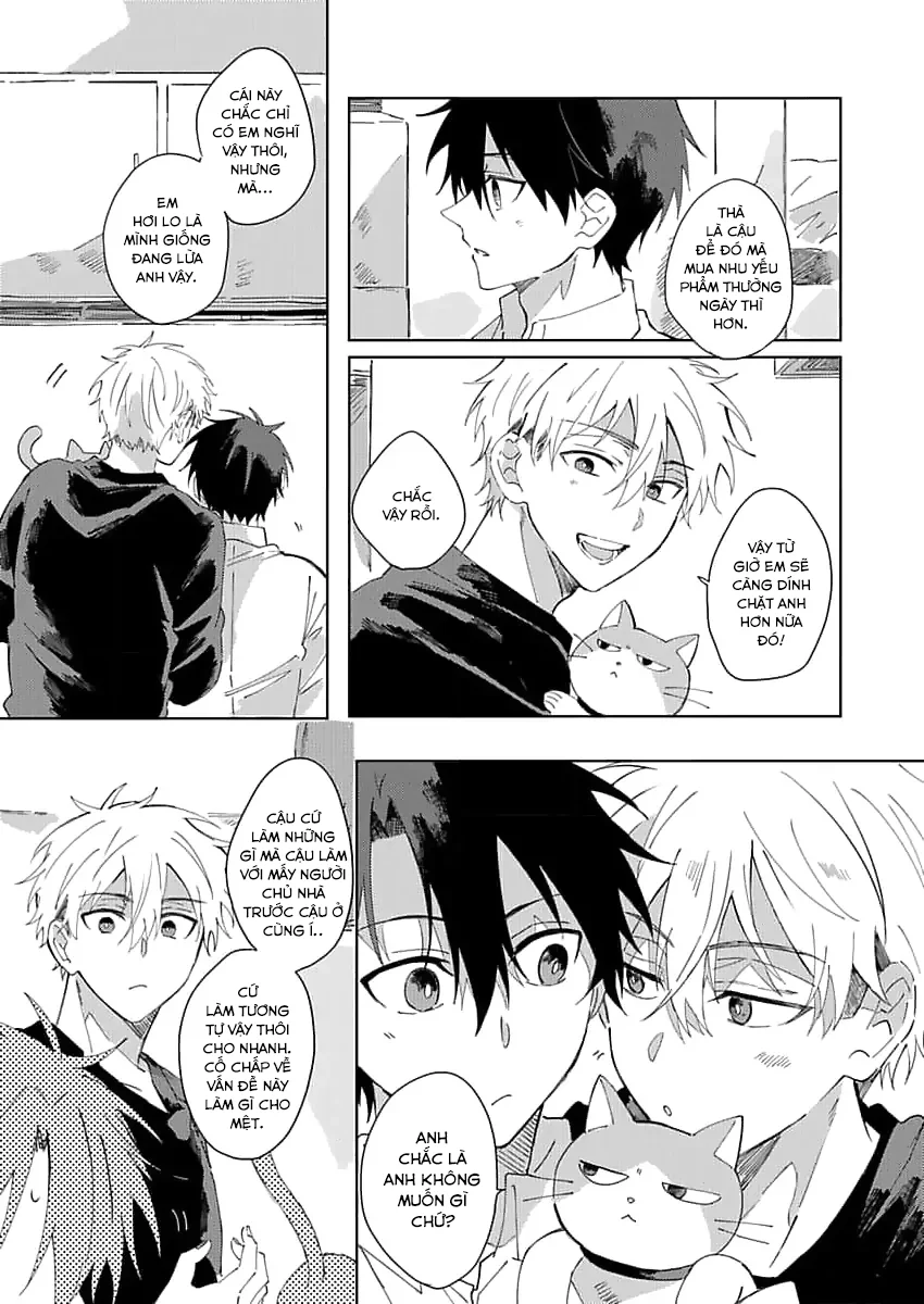 (END) Nhặt Được Một Em Mèo Và Một Cậu Trai Chapter 2 Trang 10