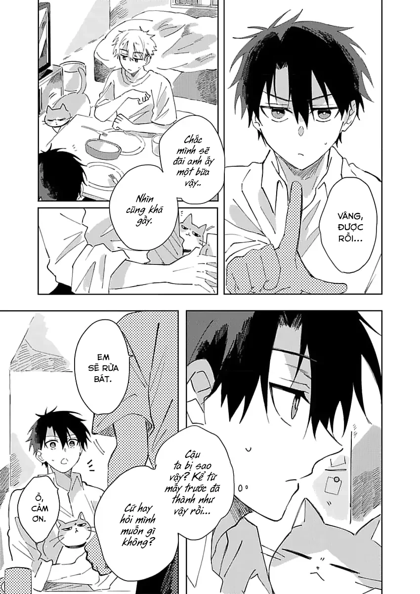 (END) Nhặt Được Một Em Mèo Và Một Cậu Trai Chapter 2 Trang 28