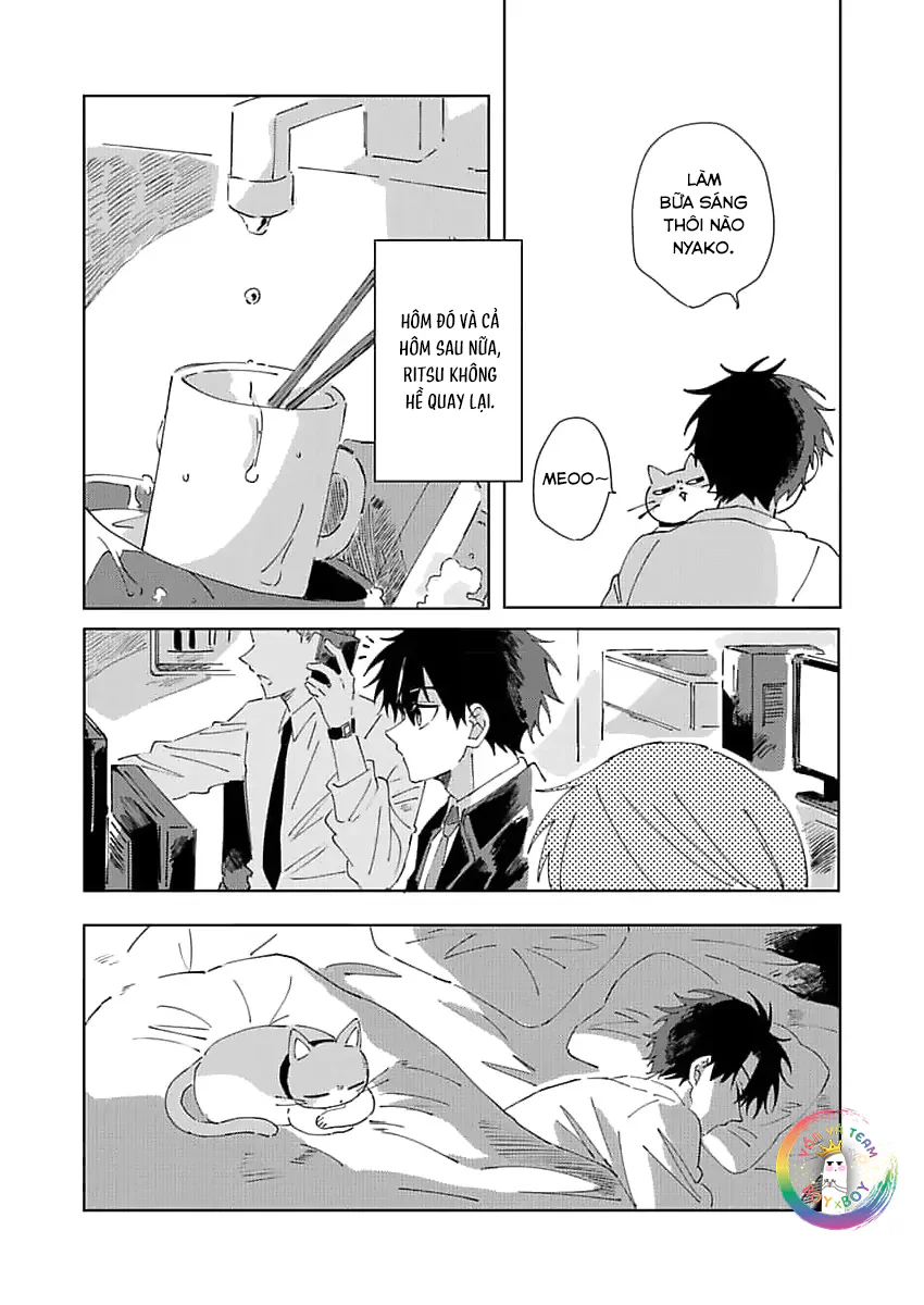(END) Nhặt Được Một Em Mèo Và Một Cậu Trai Chapter 3 Trang 15
