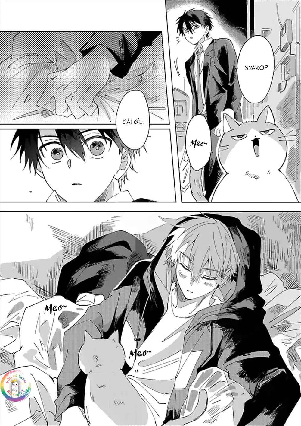 (END) Nhặt Được Một Em Mèo Và Một Cậu Trai Chapter 1 Trang 5