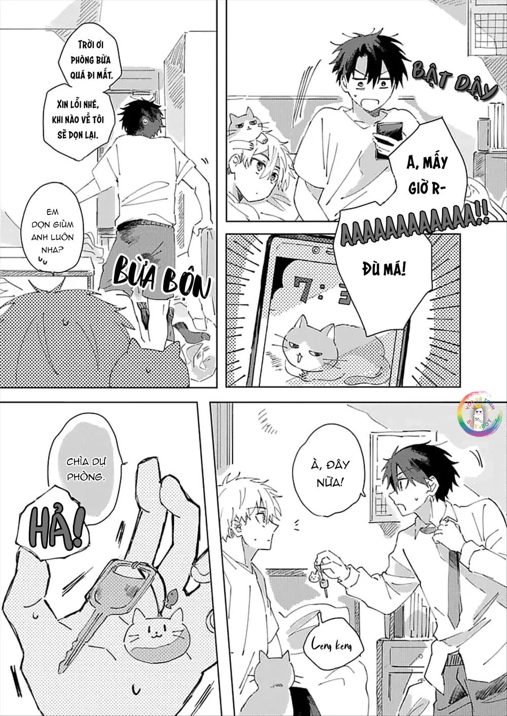 (END) Nhặt Được Một Em Mèo Và Một Cậu Trai Chapter 1 Trang 14