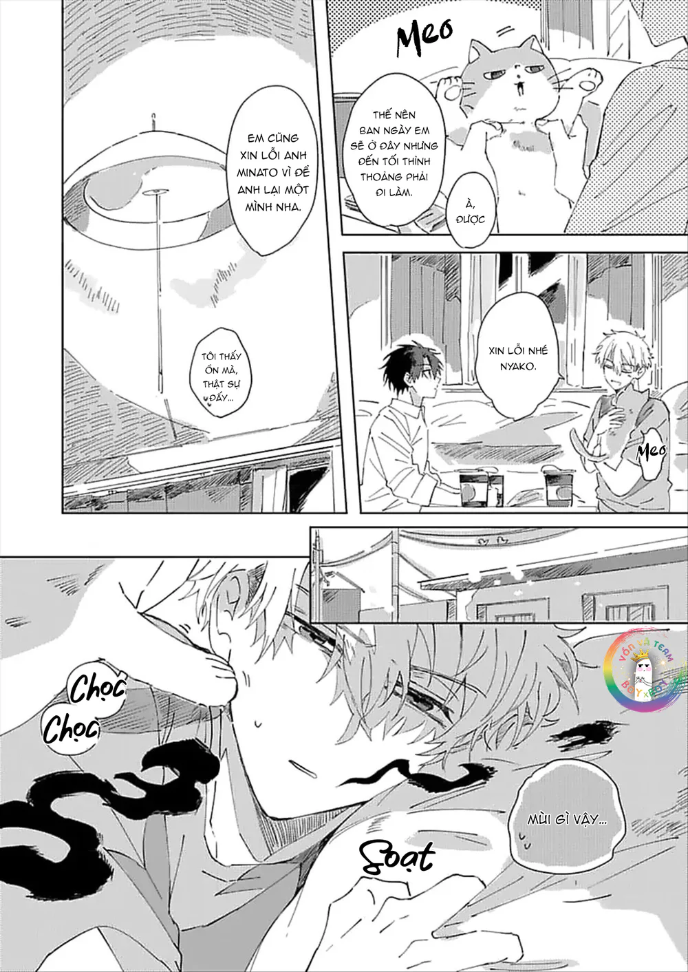(END) Nhặt Được Một Em Mèo Và Một Cậu Trai Chapter 1 Trang 18