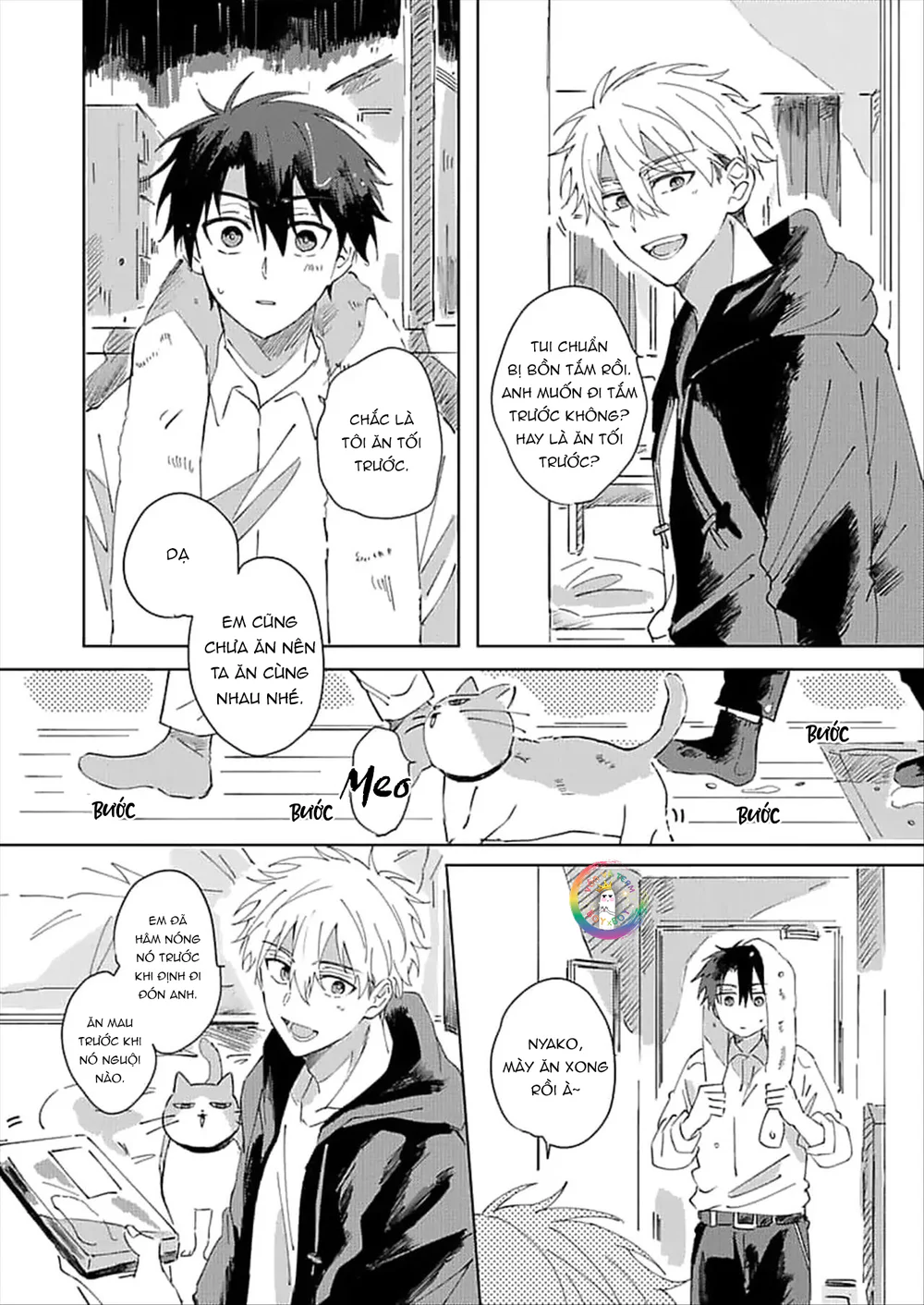 (END) Nhặt Được Một Em Mèo Và Một Cậu Trai Chapter 1 Trang 28