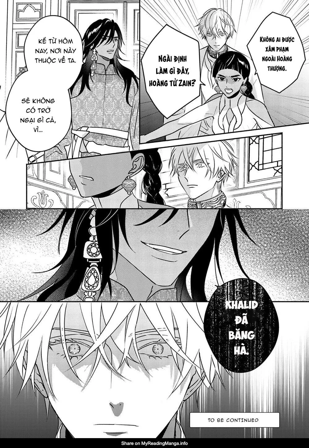 Omega Của Hoàng Cung Chapter 3 Trang 33