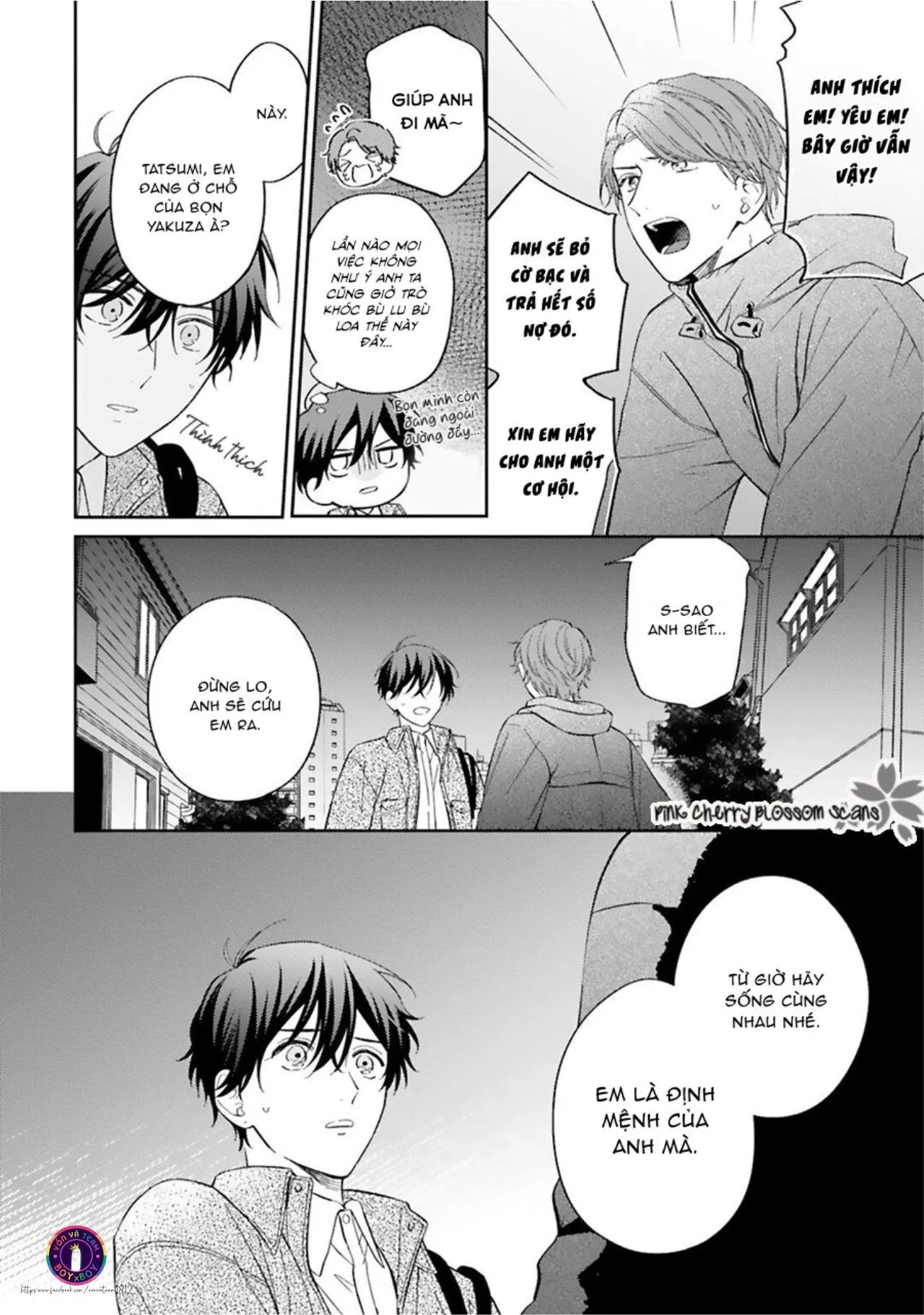 Omega Thân Thiện Yêu Trẻ Nhỏ Và Bạo Chúa Yakuza (END) Chapter 3 Trang 4
