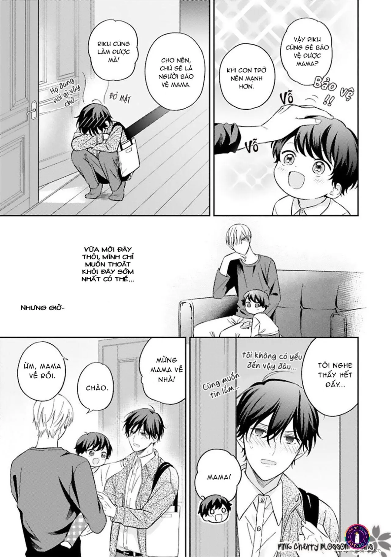 Omega Thân Thiện Yêu Trẻ Nhỏ Và Bạo Chúa Yakuza (END) Chapter 3 Trang 7