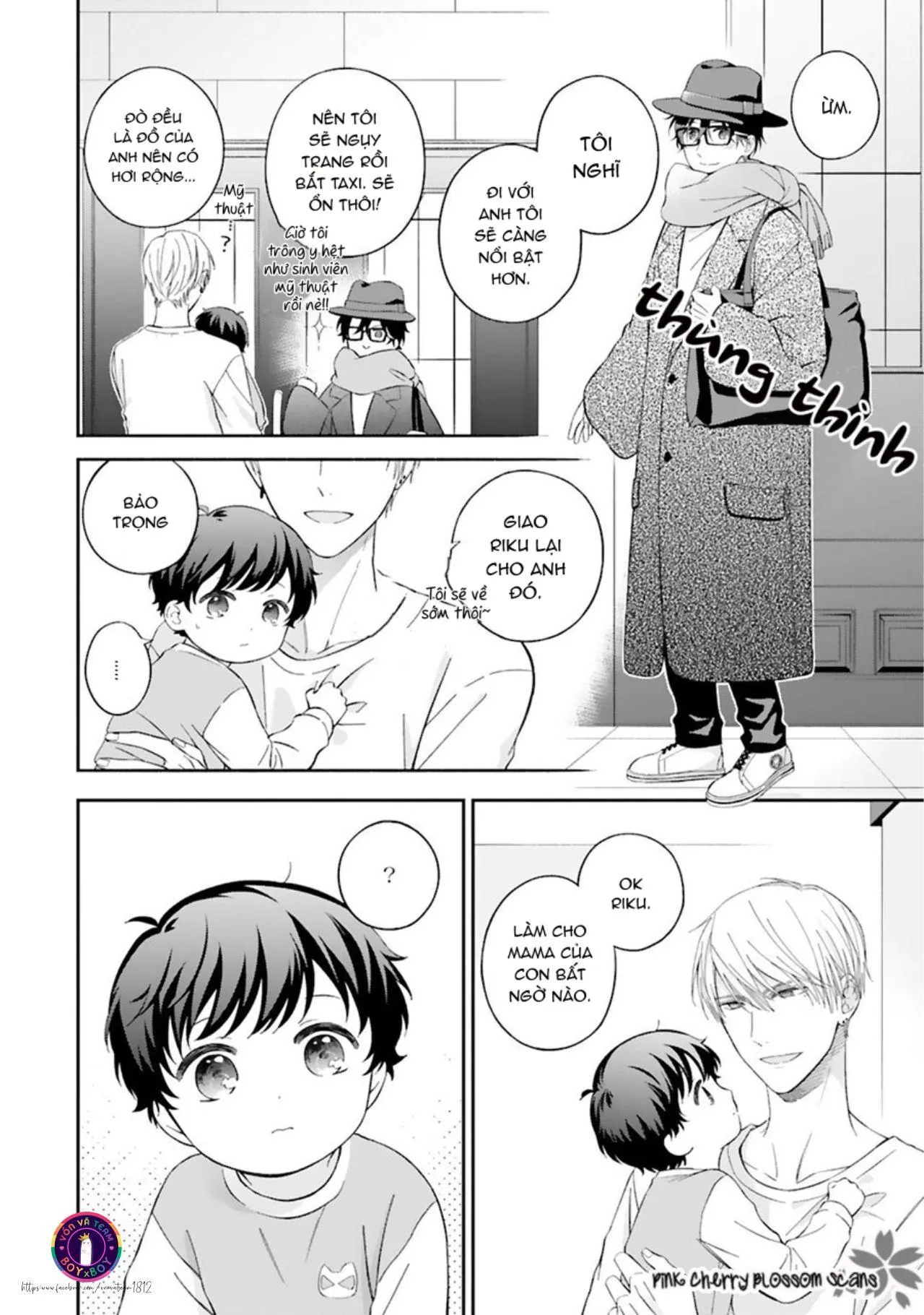 Omega Thân Thiện Yêu Trẻ Nhỏ Và Bạo Chúa Yakuza (END) Chapter 4 Trang 4