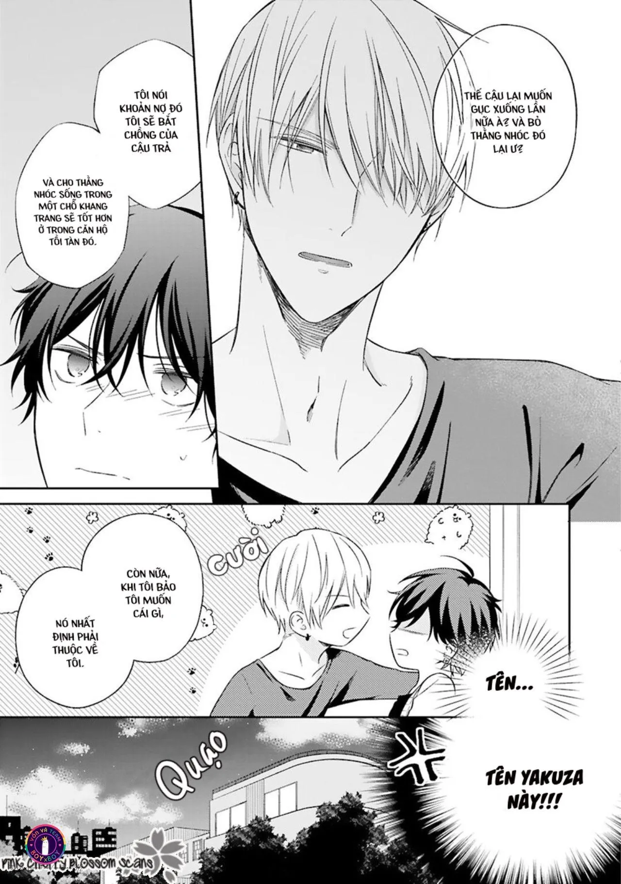 Omega Thân Thiện Yêu Trẻ Nhỏ Và Bạo Chúa Yakuza (END) Chapter 1 Trang 19