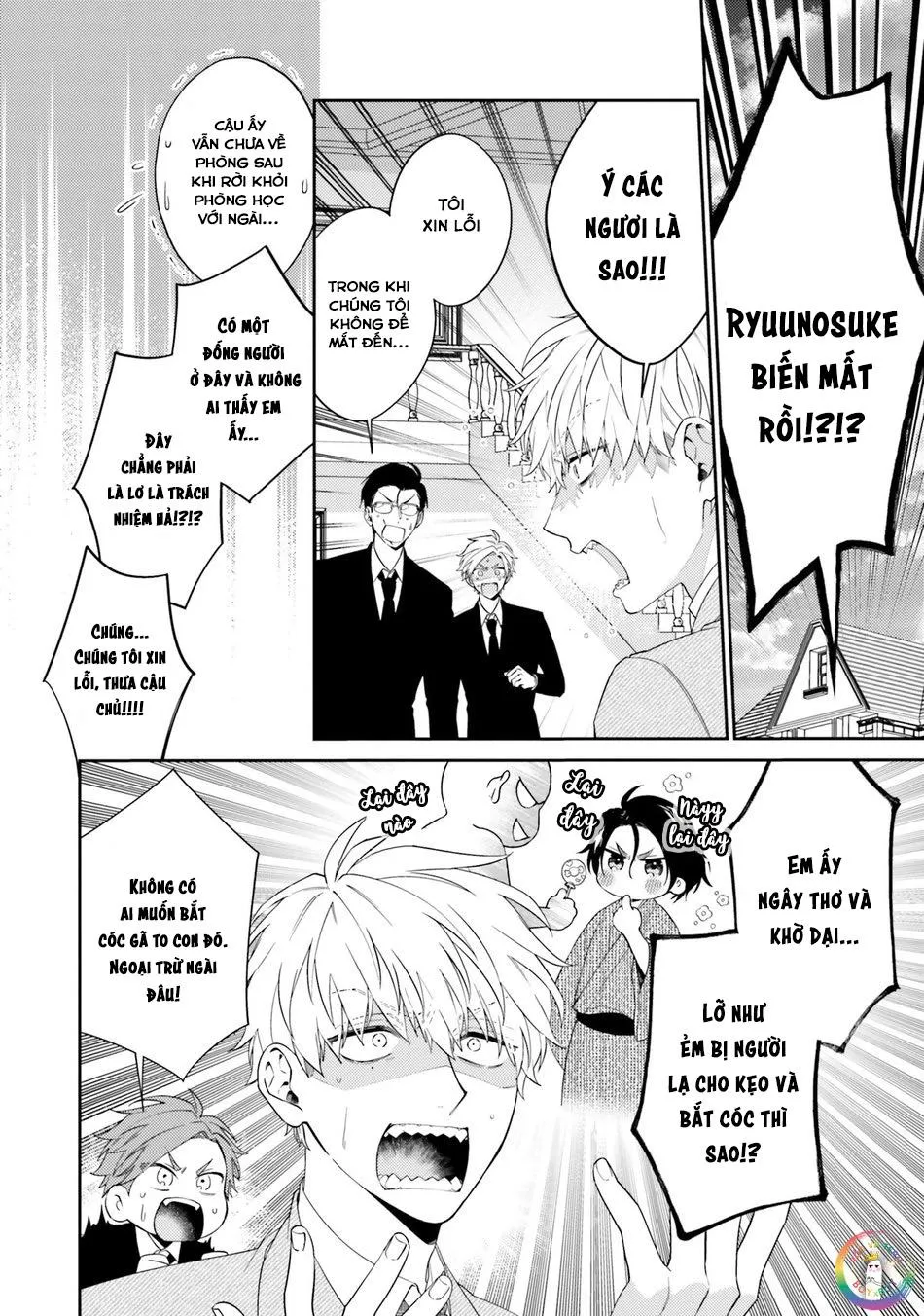 Samurai Ω to Akutoku Shachou (END) Chapter 3 Trang 10