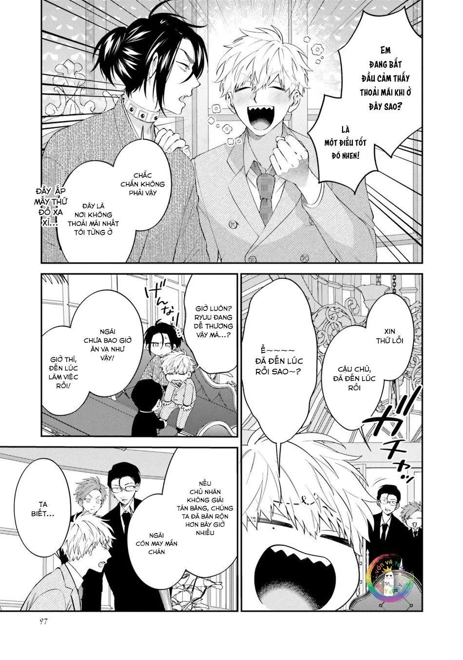 Samurai Ω to Akutoku Shachou (END) Chapter 4 Trang 3