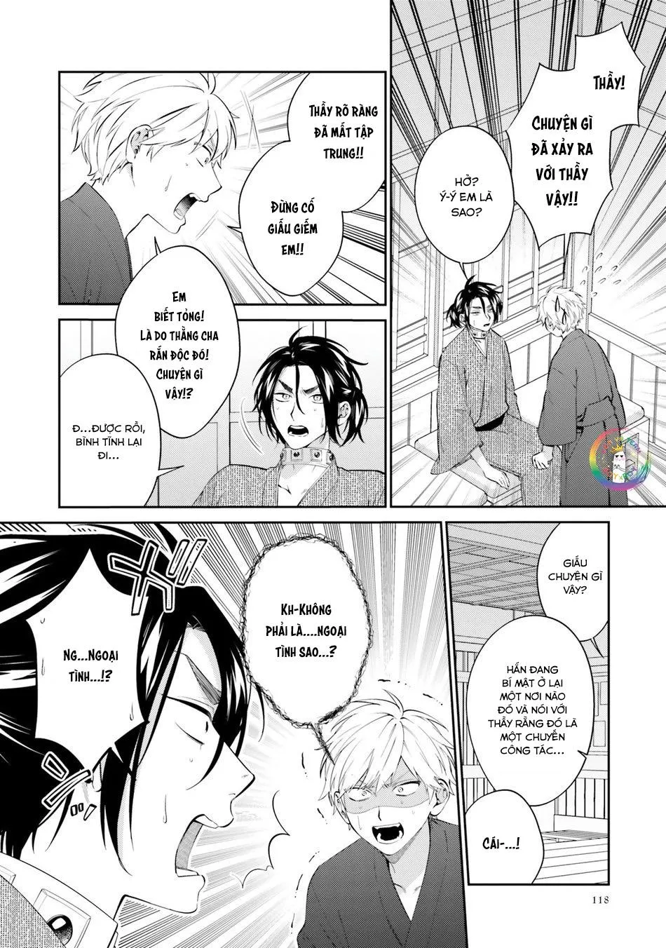 Samurai Ω to Akutoku Shachou (END) Chapter 4 Trang 24