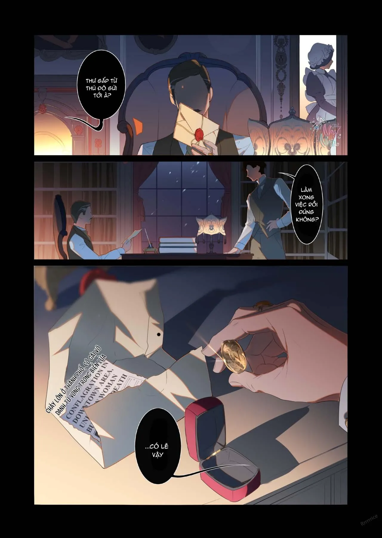 Scarlet Bloom Chapter 1 Trang 9