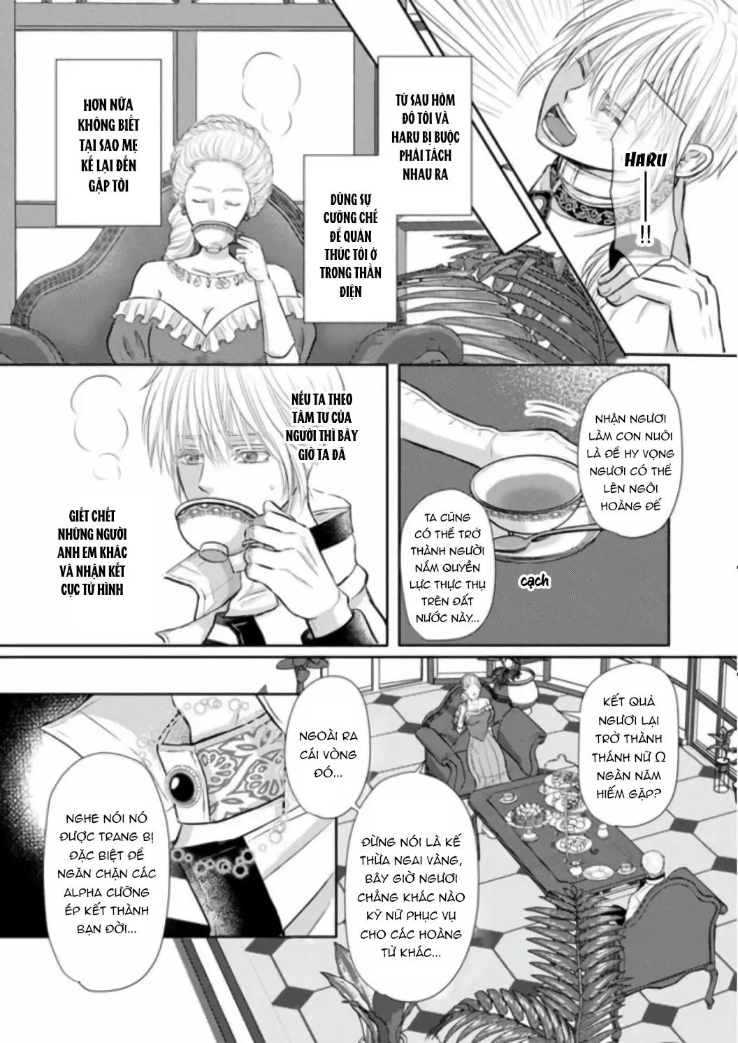 Chết rồi mà lại trở thành con trai của kẻ phản diện, lại còn là Omega huyền thoại, giỡn mặt hả! Chapter 2 Trang 18