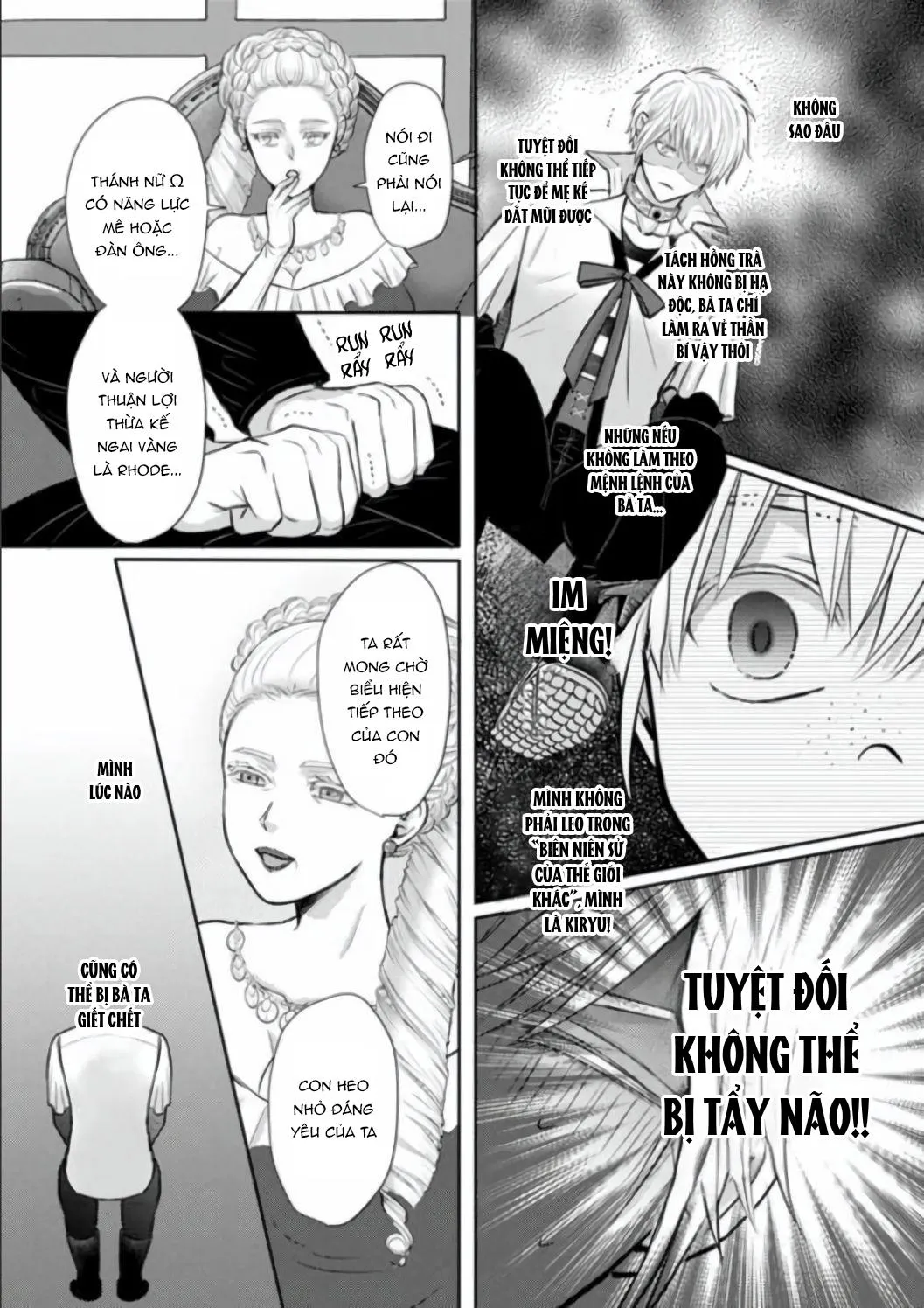 Chết rồi mà lại trở thành con trai của kẻ phản diện, lại còn là Omega huyền thoại, giỡn mặt hả! Chapter 2 Trang 22