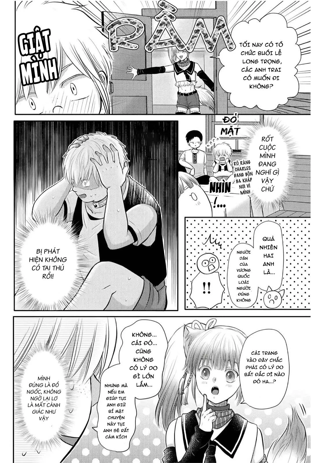 Chết rồi mà lại trở thành con trai của kẻ phản diện, lại còn là Omega huyền thoại, giỡn mặt hả! Chapter 3 Trang 15