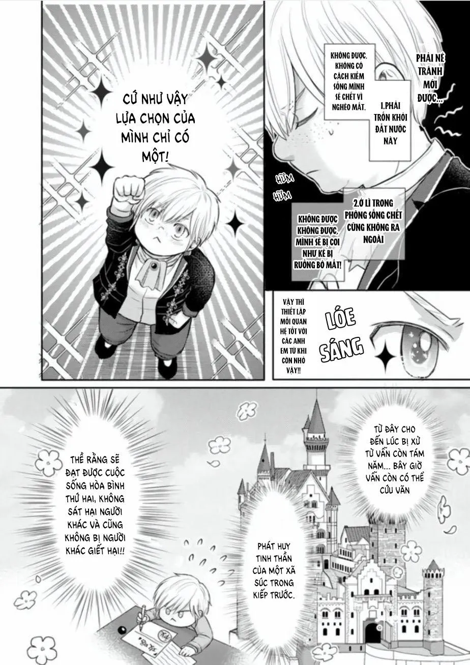 Chết rồi mà lại trở thành con trai của kẻ phản diện, lại còn là Omega huyền thoại, giỡn mặt hả! Chapter 1 Trang 17