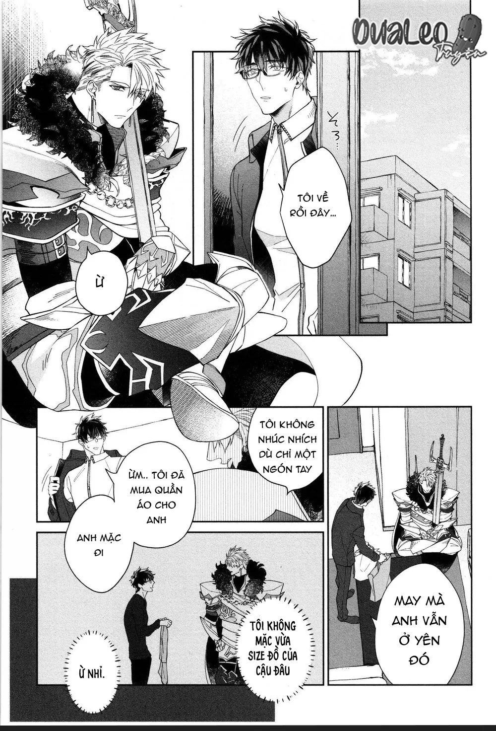 SỐNG CÙNG KỴ SỸ (full) Chapter 2 Trang 3