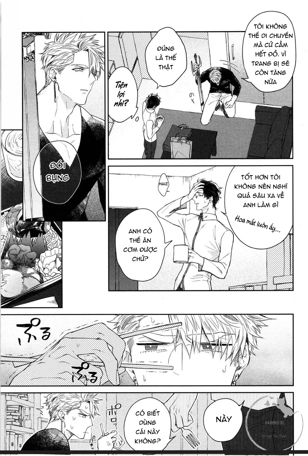 SỐNG CÙNG KỴ SỸ (full) Chapter 2 Trang 5