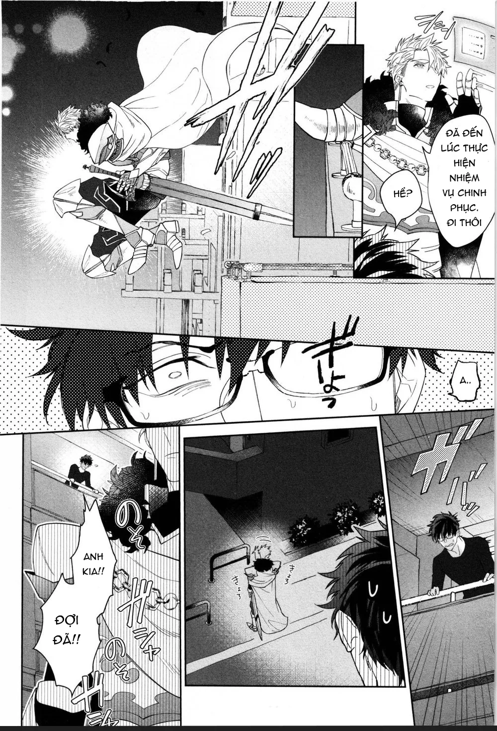 SỐNG CÙNG KỴ SỸ (full) Chapter 1 Trang 15