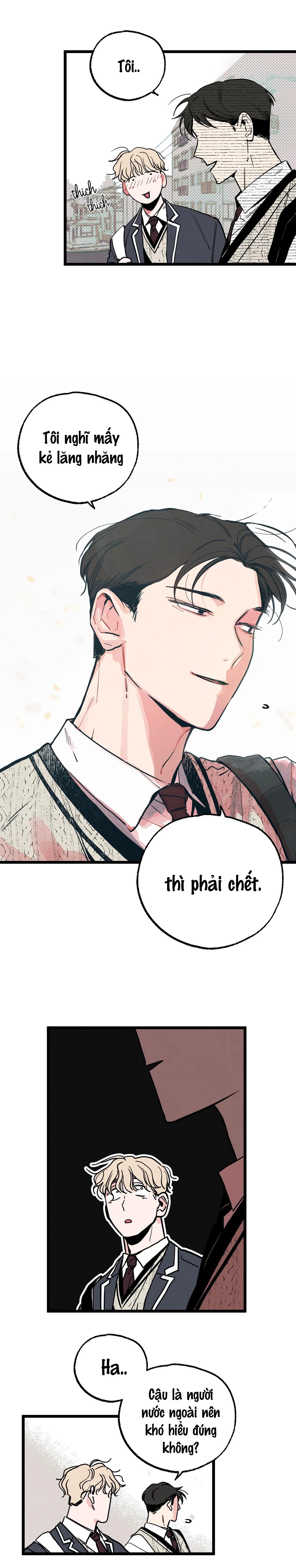 SỰ LĂNG NHĂNG CHẾT CHÓC Chapter 1 Trang 6