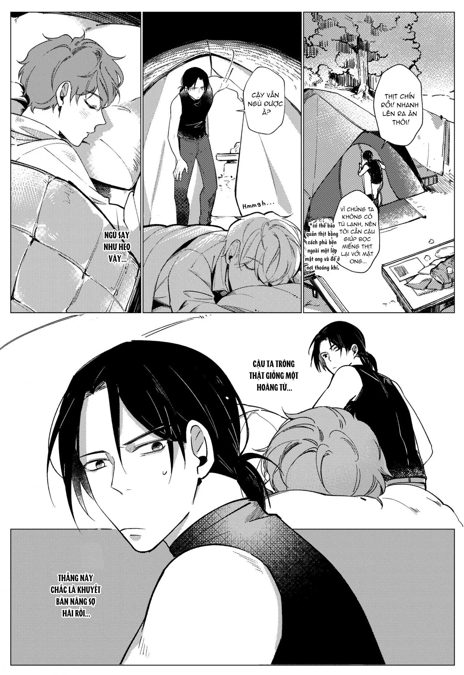 Vào ngày tận thế, tôi vẫn muốn được bên cậu Chapter 2 Trang 4