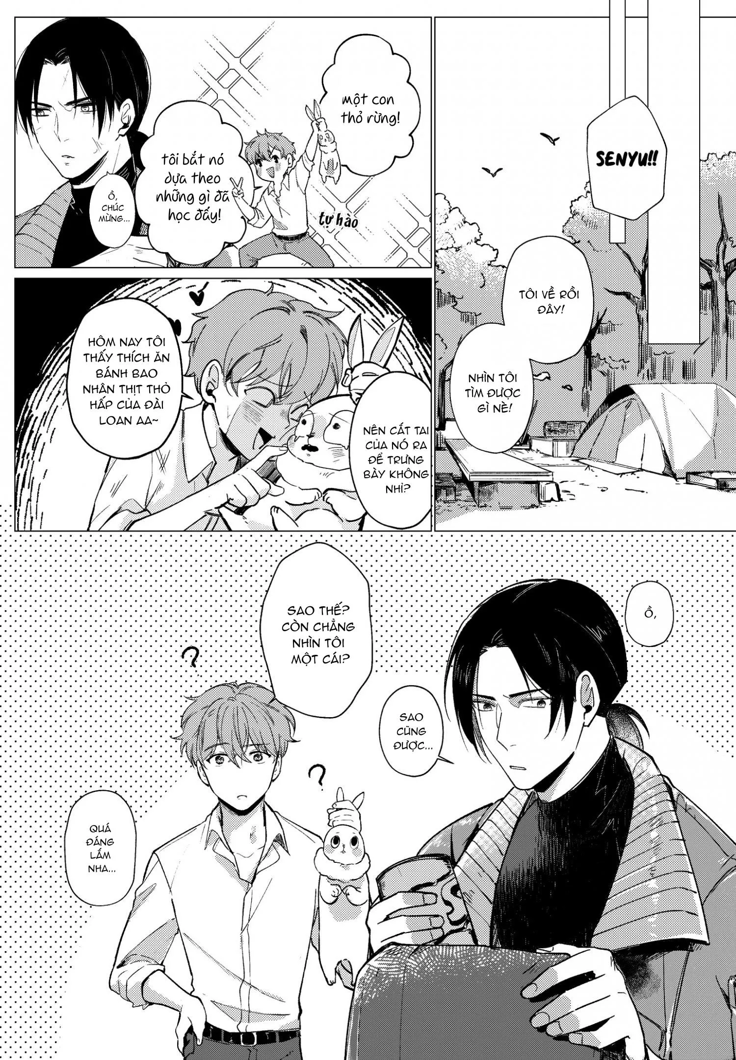 Vào ngày tận thế, tôi vẫn muốn được bên cậu Chapter 2 Trang 6