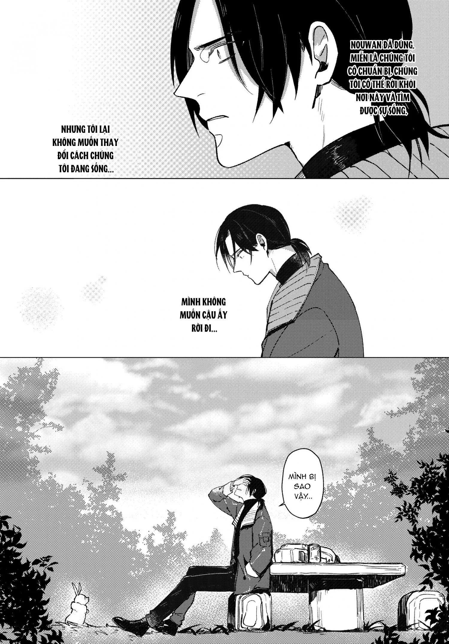 Vào ngày tận thế, tôi vẫn muốn được bên cậu Chapter 2 Trang 13