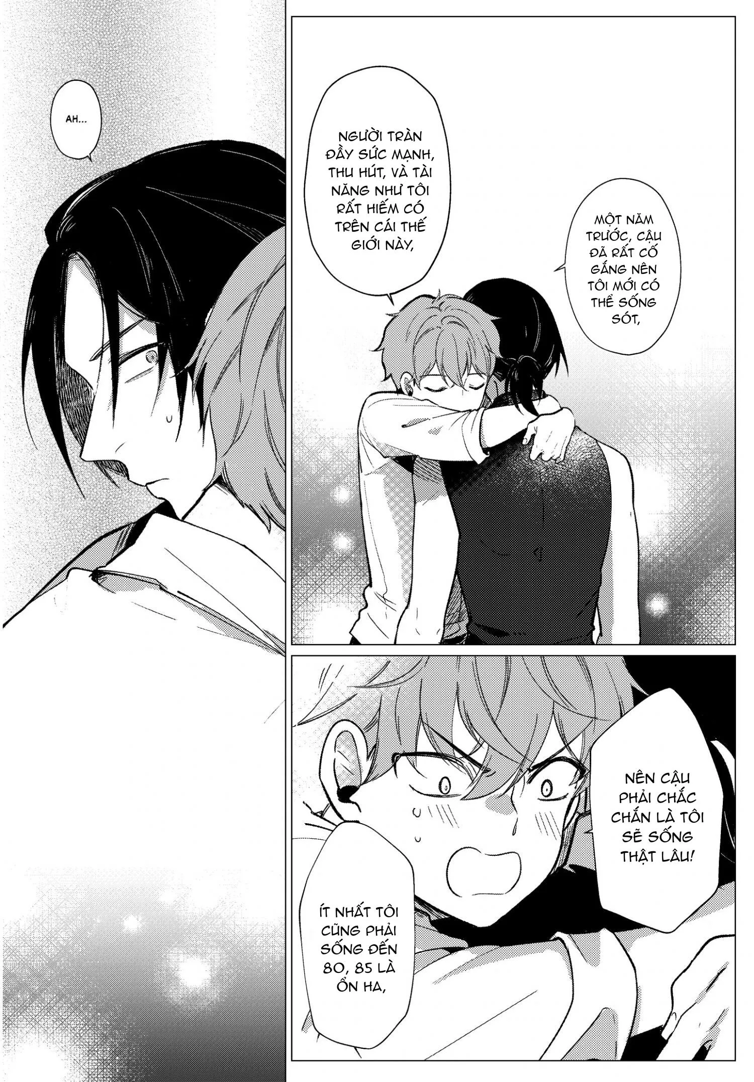 Vào ngày tận thế, tôi vẫn muốn được bên cậu Chapter 2 Trang 24