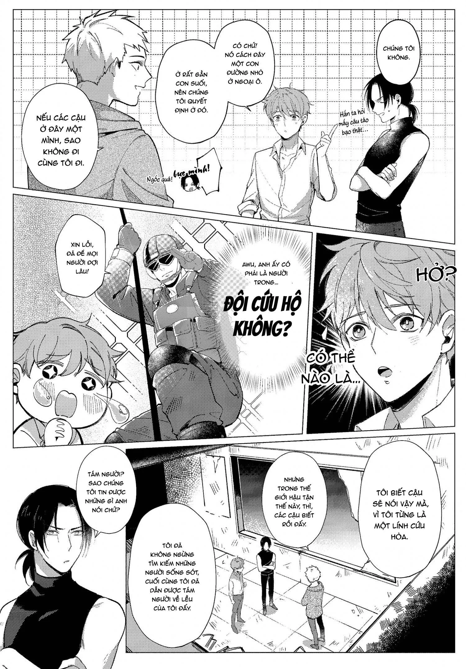 Vào ngày tận thế, tôi vẫn muốn được bên cậu Chapter 3 Trang 3