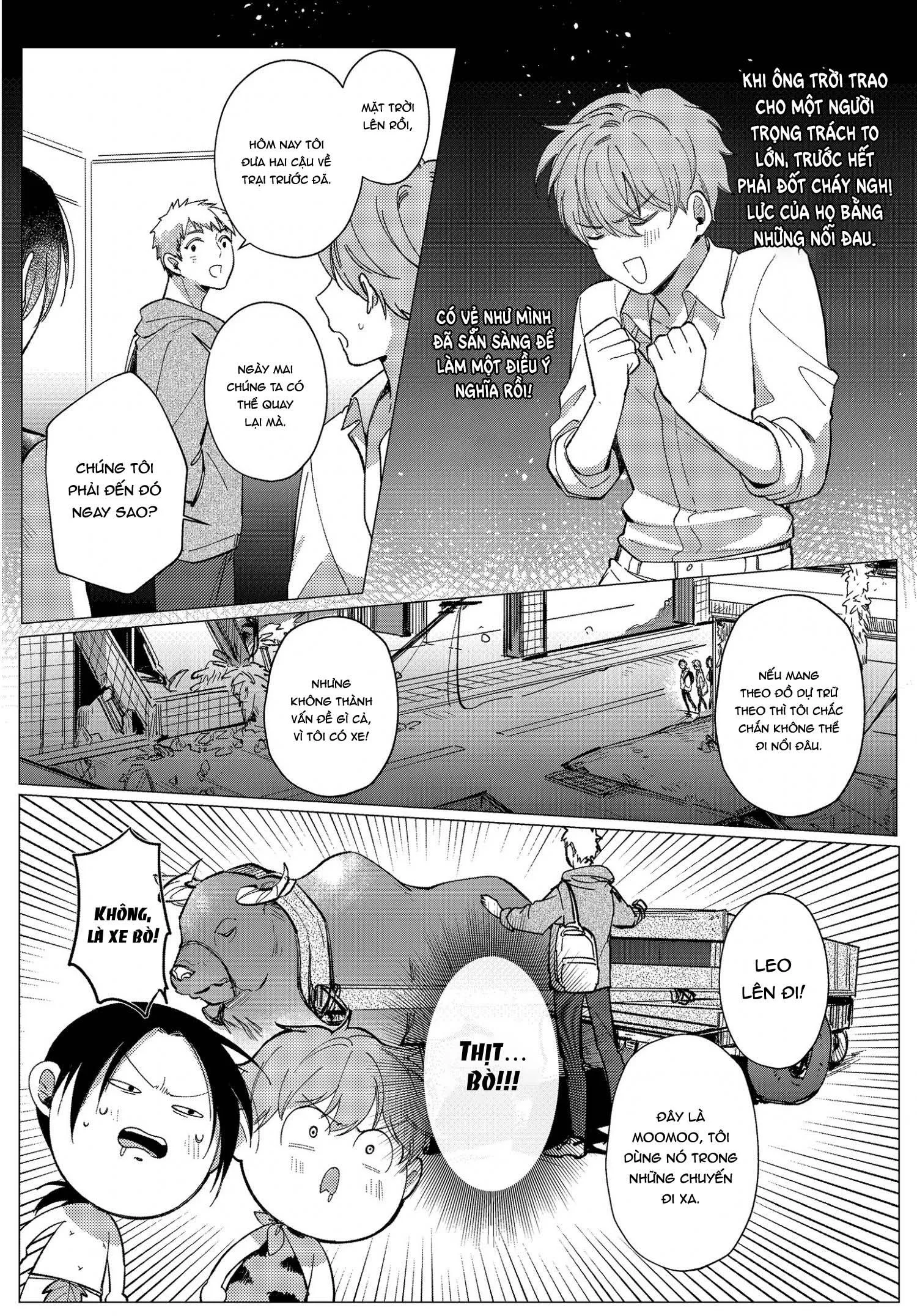 Vào ngày tận thế, tôi vẫn muốn được bên cậu Chapter 3 Trang 8