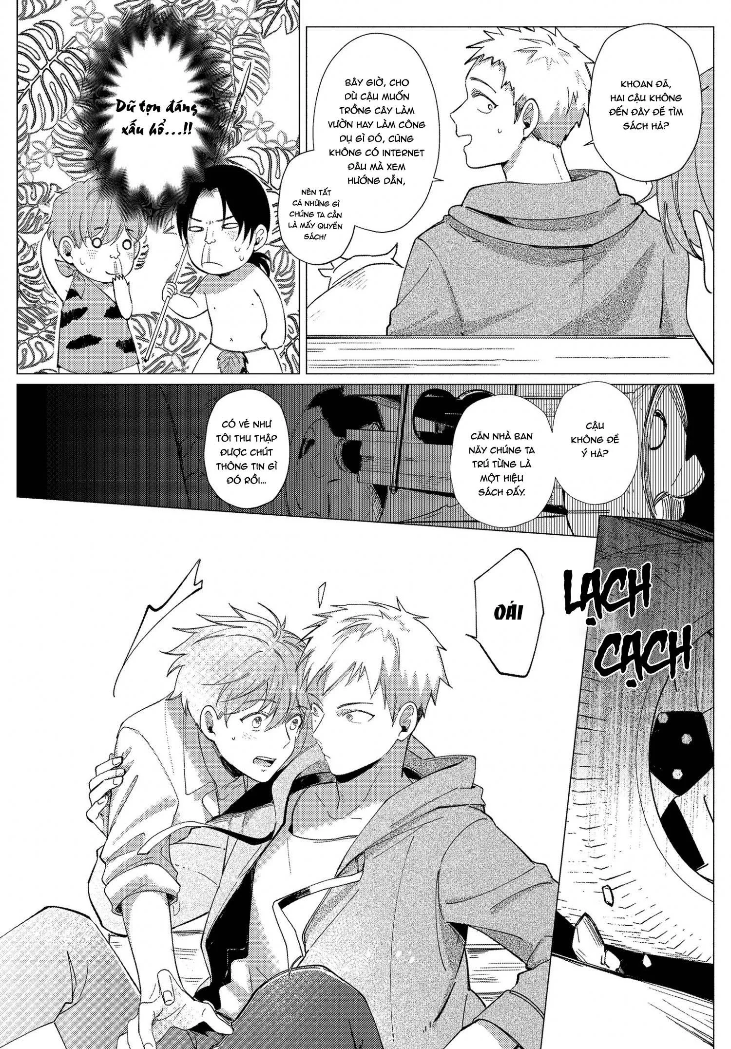 Vào ngày tận thế, tôi vẫn muốn được bên cậu Chapter 3 Trang 10