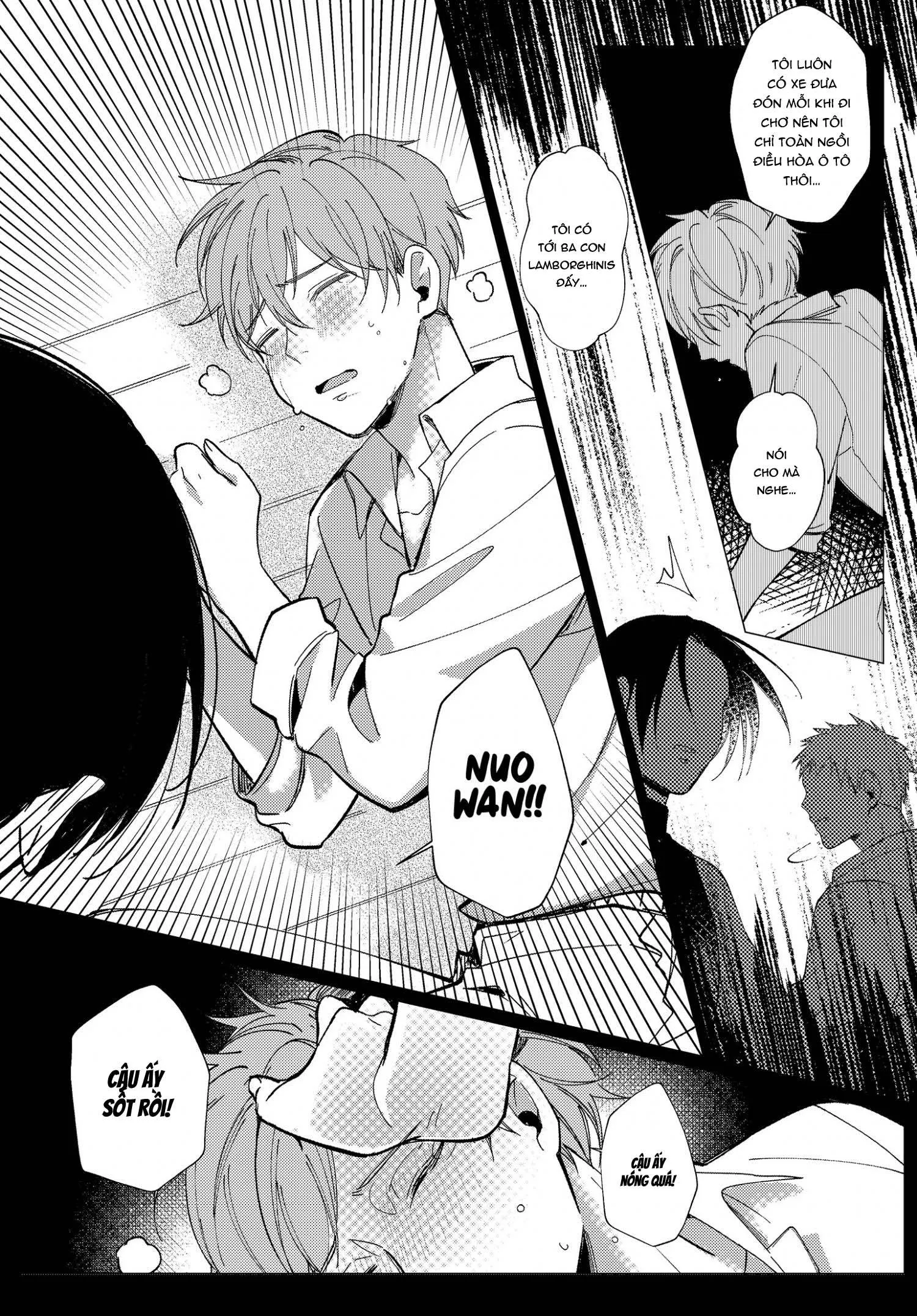 Vào ngày tận thế, tôi vẫn muốn được bên cậu Chapter 3 Trang 14