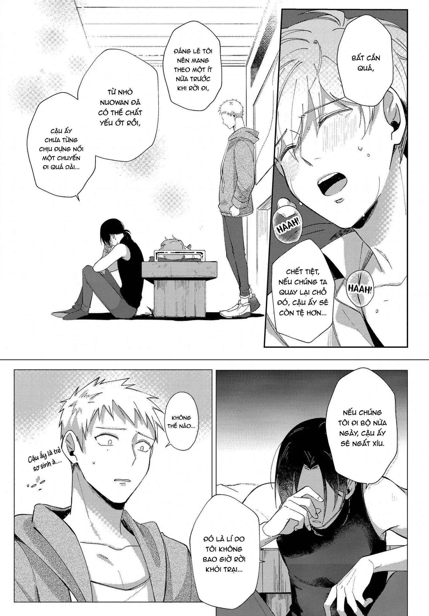 Vào ngày tận thế, tôi vẫn muốn được bên cậu Chapter 3 Trang 16