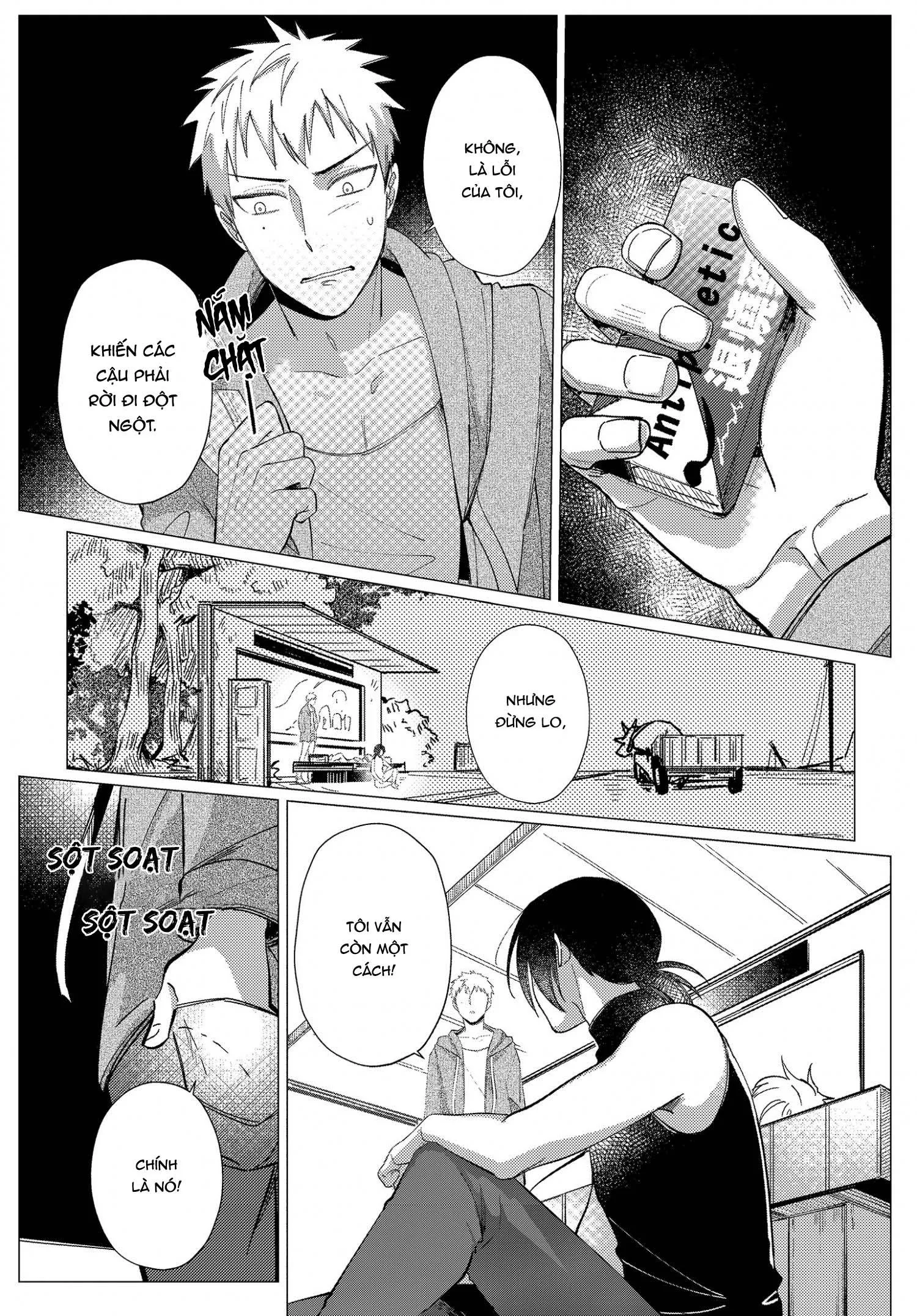 Vào ngày tận thế, tôi vẫn muốn được bên cậu Chapter 3 Trang 17