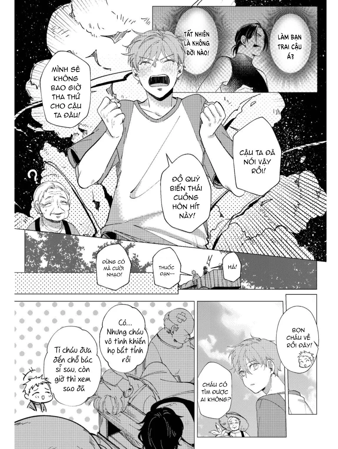 Vào ngày tận thế, tôi vẫn muốn được bên cậu Chapter 4 Trang 10