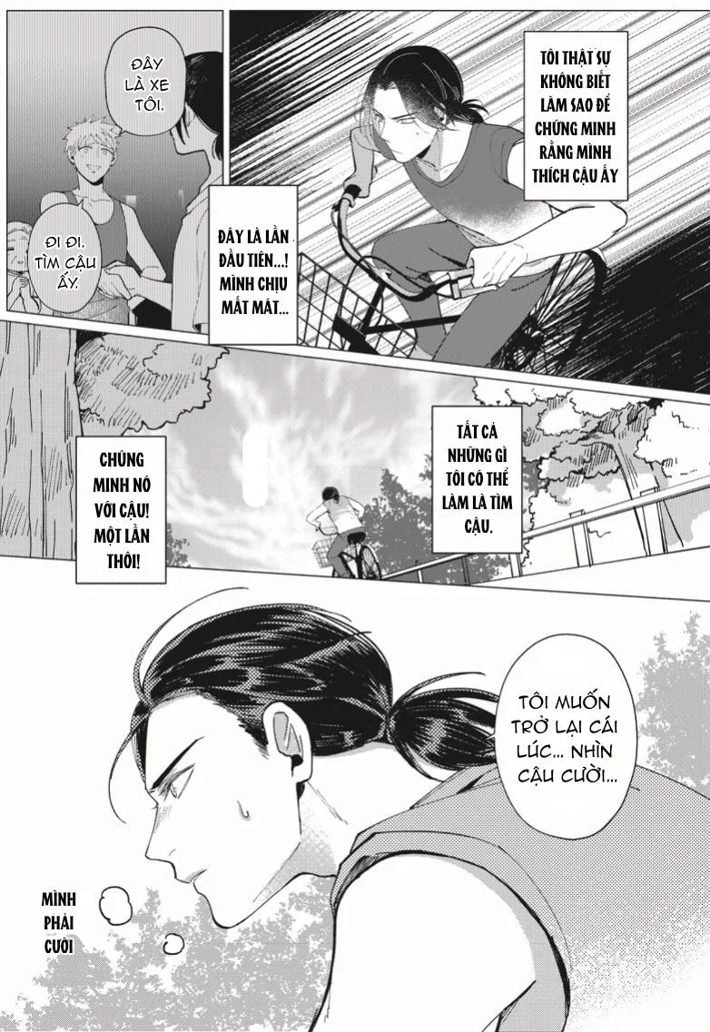 Vào ngày tận thế, tôi vẫn muốn được bên cậu Chapter 5 Trang 18